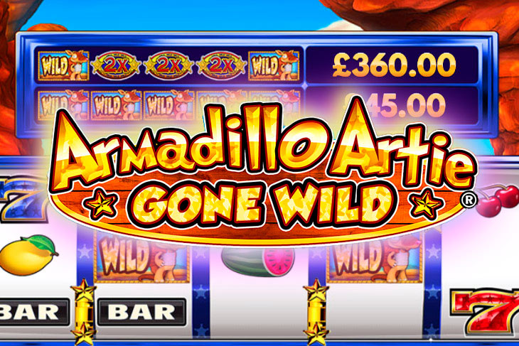 Armadillo Artie Gone Wild - DWG slot at Betaland Casino Casino